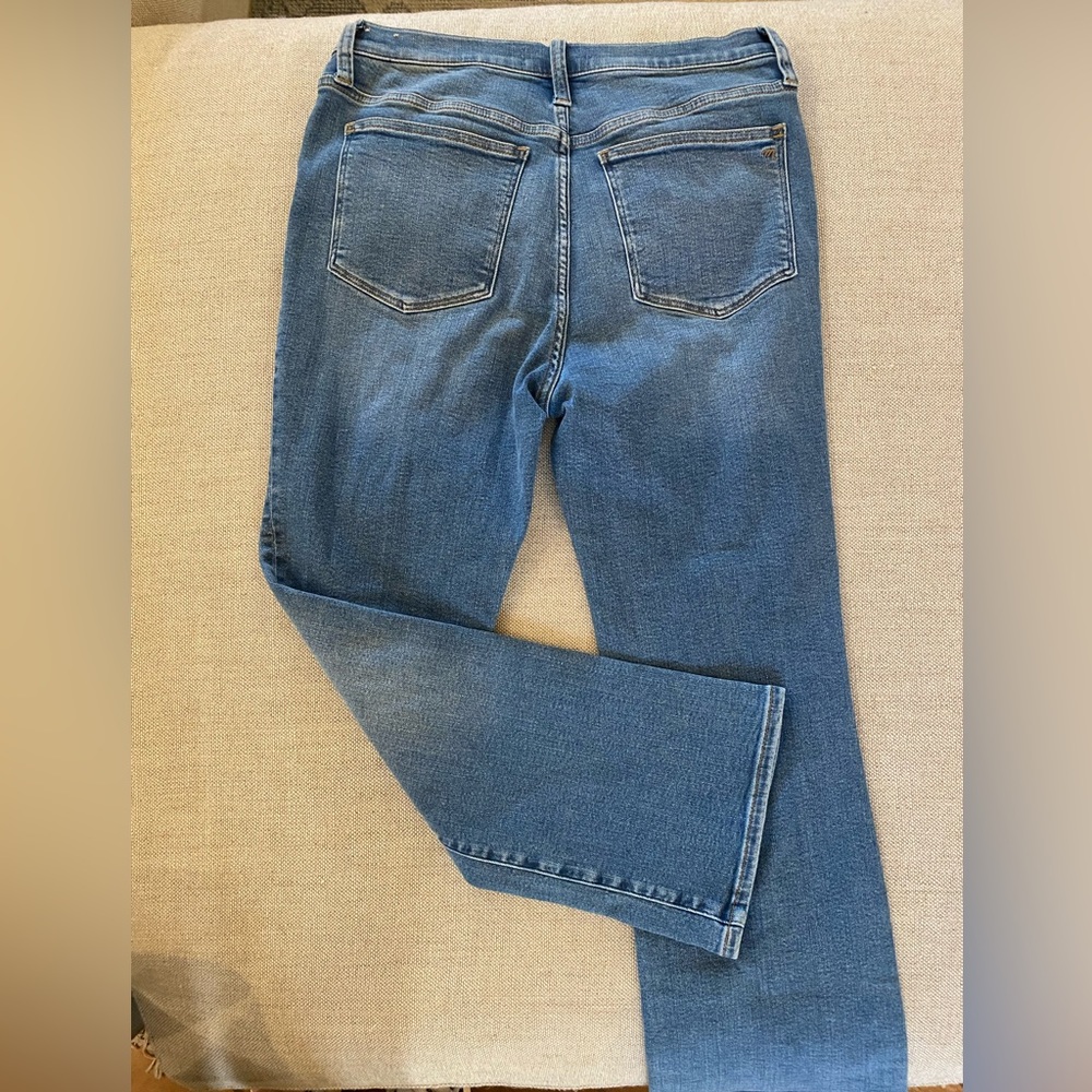 Madewell Cali Demi-Boot Jeans in Dorrance Wash Denim Edition Sz 29 #ND553 - Picture 9 of 9